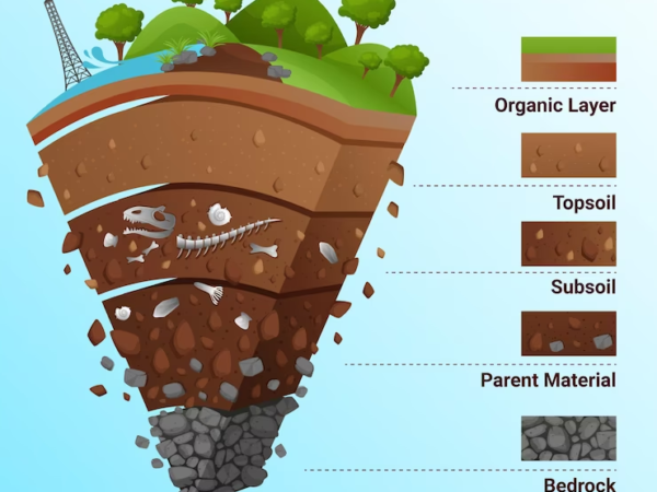 Exploring the Influence of the Topography of Soil